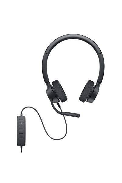 Other Căști stereo DELL Pro WH3022, cu fir, suprapuneri, pentru birou/centru ...