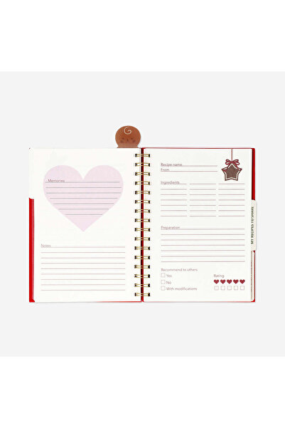 Flying Tiger Copenhagen Yılbaşı Temalı Tarif Defteri A5