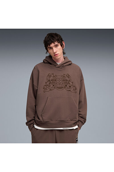Puma X Ripndip Boxy Men's Brown Sweatshirt