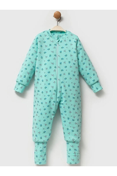 Ella Bonna Zippered Crew Neck Sleeping Bag with Socks and Booties 2.5 Tog