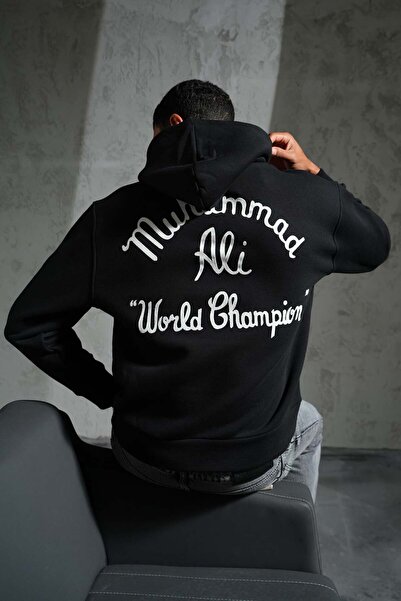 İkao Muhammed Ali Kapüşonlu Sweatshirt
