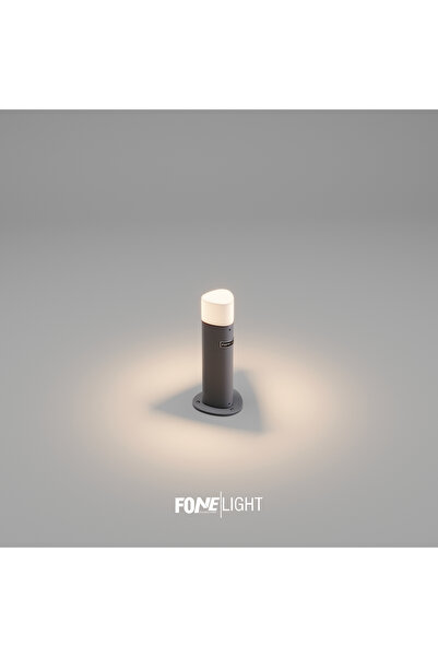 FoneLight Trivay Alüminyum Peyzaj Yürüyüş Yolu Bahçe Aydınlatması Bollard
