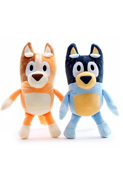 OEM Set of 2 plush toys featuring the parents of Bluey and Bingo, 28 cm