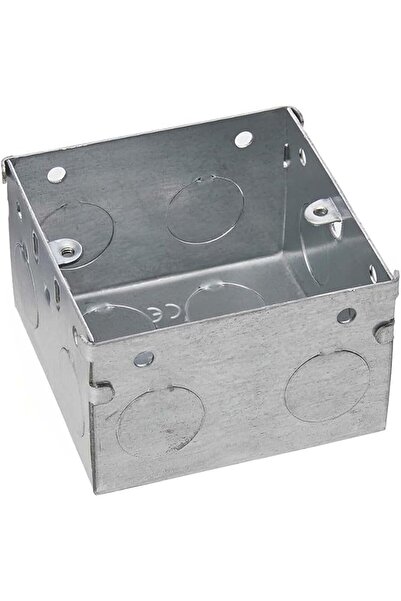 Raco Electrical Metal Box GI Box Galvanised Metal Back Deep Box (1, 3x3)