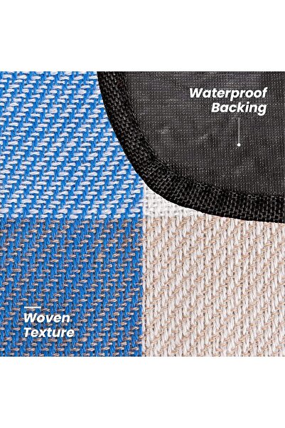 Generic Outdoor Camping Picnic Mat 2 x 3m, Blanket for Camping, Park, Beach, Grass (Multicolor)