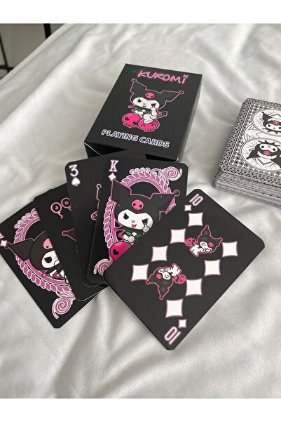 Luxmon Kuromi Anime Playing Card Poker Pişti Card