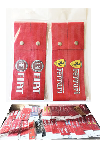 AUTO LUXURY Tampon dili çeki demiri ipi arma marka yazılı şerit 2 adet