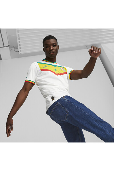 Puma قميص كرة القدم الرئيسي للرجال السنغال 2024 - أبيض