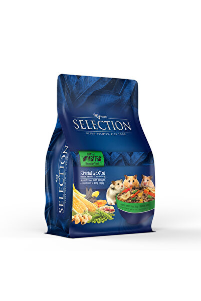 myyem Selection kuru sebze ve meyveli takviyeli hamster yemi 750gr (3 Adet)