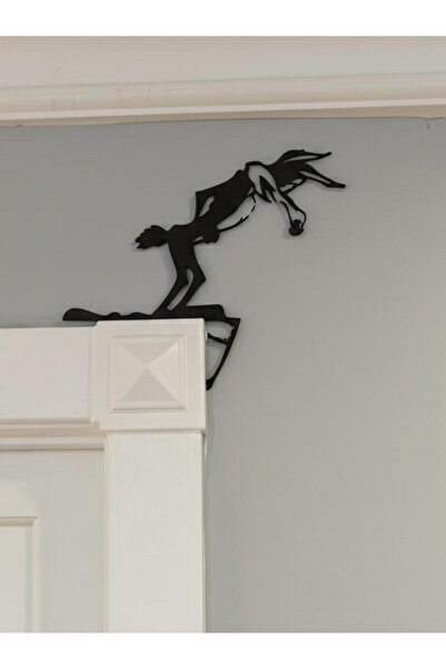 Ekol 3D زخرفة زاوية الباب (الذئب)