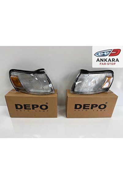Depo TOYOTA COROLLA AE100 1993 - 1995 SİNYAL LAMBASI ÖN SAĞ - SOL TAKIM (ÇIKI...