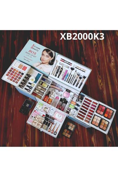 Xtream Beauty طقم مكياج جميع منتجات التجميل في علبة واحدة يتكون من 99 قطعة كل ماتحتاج العروس في بوكس