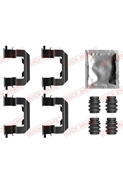 QUICK BRAKE Set Accesorii Placute Frana Fiat 500L Kia Carens 4
