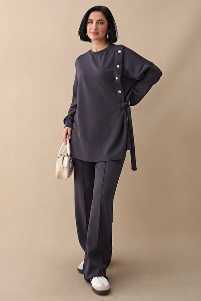 InStyle Anthracite Set with Snap Fasteners Detail