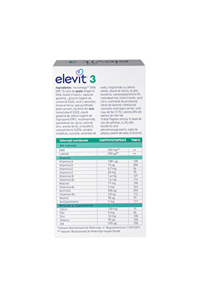 BAYER STORE Elevit 3 x 30 capsule,