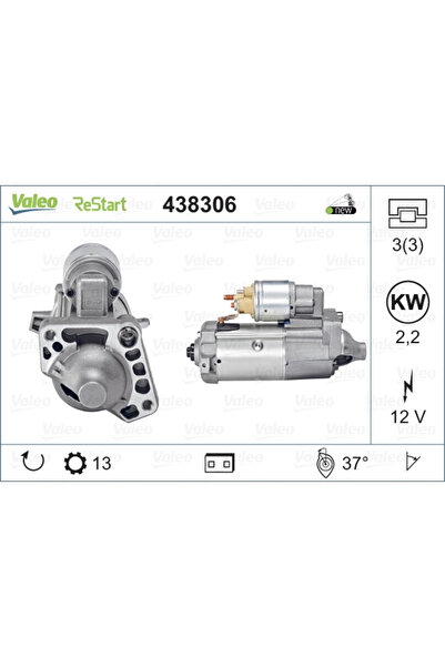 VALEO Starter Volvo S60 2/S80 2/V40