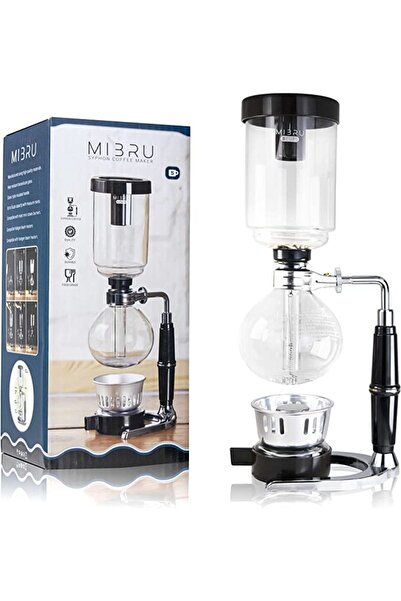 MIBRU 3cup 3/5cups Syphon coffee maker Siphon coffee pot Resistant Glass Brewing teaware cafes