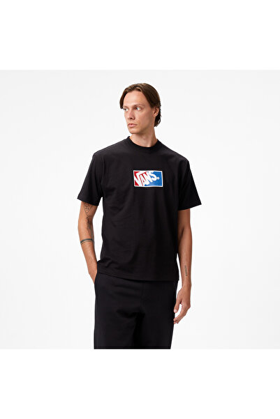 Vans Ανδρικό μπλουζάκι μαύρο Original Standards Blocked Box Ss
