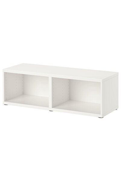 Iskelet, beyaz, 120x40x38 cm