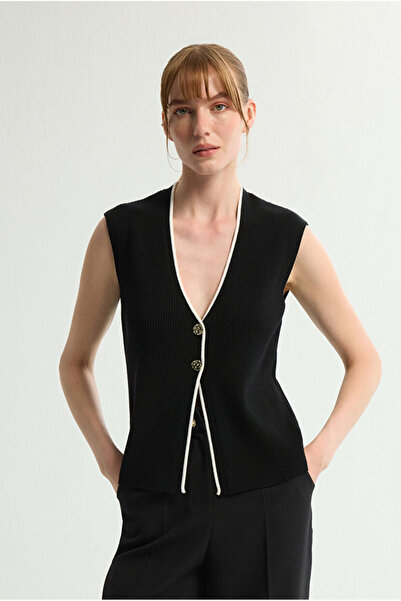 Love My Body Kolsuz Triko Yelek