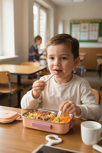 Russet Ανοξείδωτο κουτί μεσημεριανού γεύματος AURA 2 θέσεων 150 ml + 300 ml Α...