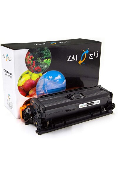 ZAJ خرطوشة حبر أسود متوافقة مع HP 507A (CE400A)