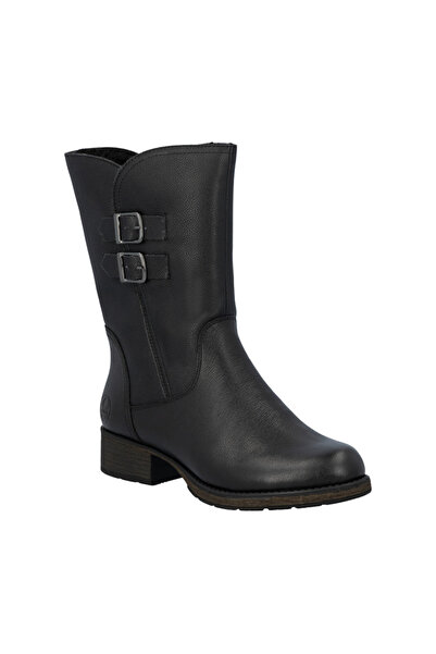 Rieker Casual boots, women, RIEKER, Z9571-00 black, genuine leather 40