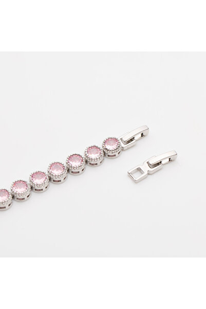ElectraStore Tennis Splendor Pink Bracelet - 330