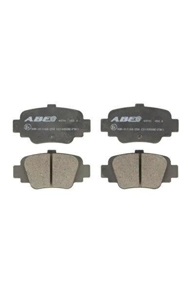 Abe Set Placute Frana Frana Disc Puntea Spate Nissan Micra 2/Micra 3 Rover Mini