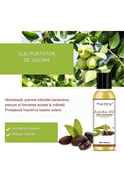 OEM Jojoba Oil | Carrier Oil | Cold-Pressed Base Oil | 100% | 100 ml