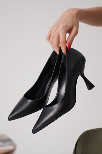 TRENDELLA Monica Matte Black Women's Stiletto