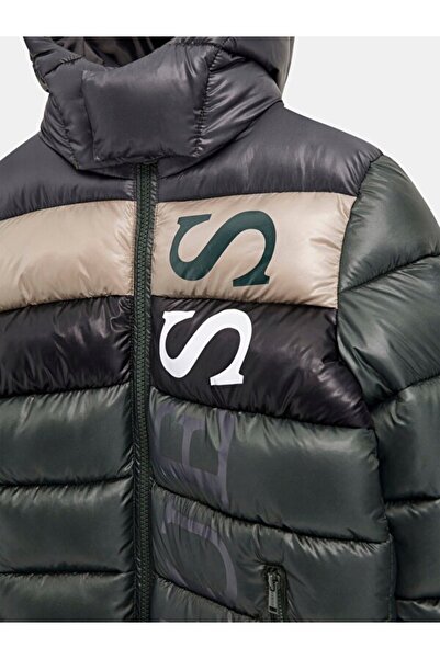 Guess Μπουφάν με κουκούλα για αγόρια