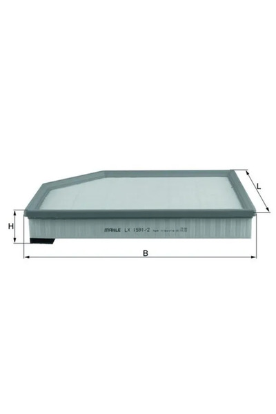 KNECHT Filtru Aer Volvo S80 2/V60 1/XC60 1 Van 2006-2018
