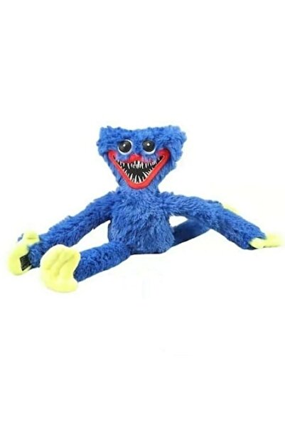 OEM Jucărie de pluș, Kissy Missy, Păpușă Huggy Wuggy, Albastră, 40 cm
