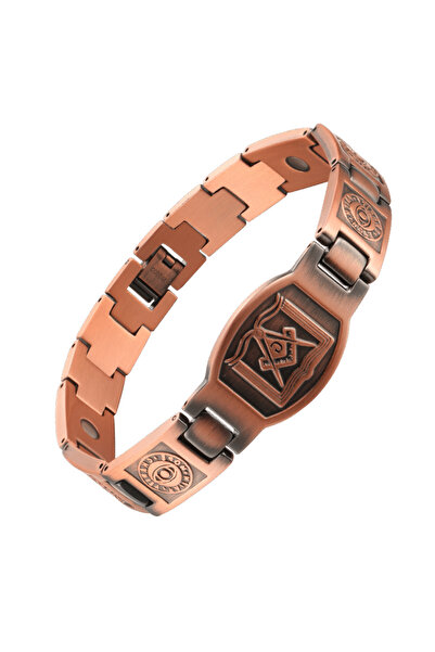 XTERRA Brățară terapeutică din cupru electrolitic 99,99% pur cu 6 magneți din neodim | Model VS857