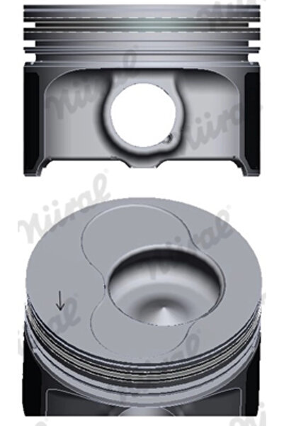 NÜRAL Piston For Cylinder 2 Seat Cordoba/Ibiza 2/Ibiza 3 Skoda Fabia 1/Octavia 1