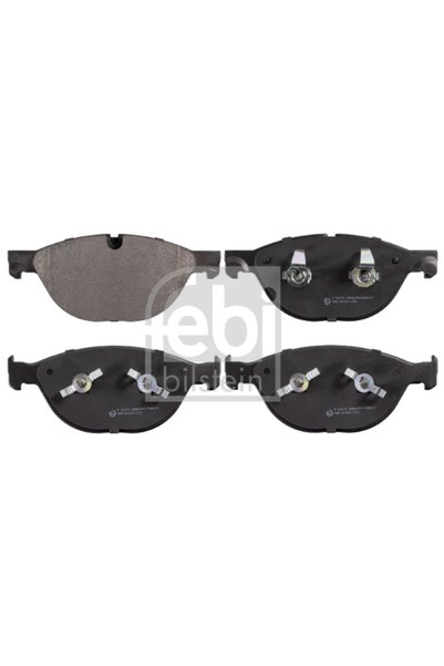 FEBI BILSTEIN Brake Pad Set Front Axle Disc Brake Jaguar F-Type/Xf 1/Xj