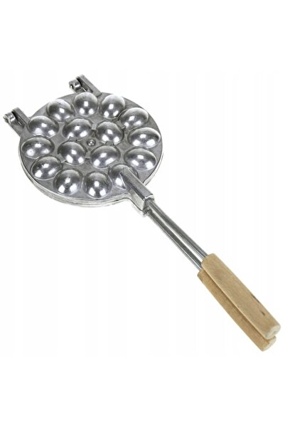 DECORTREND Walnut-shaped baking pan, alloy, 16 cavities, 40x16cm, silver