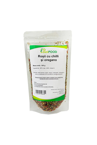 Delifood Roșii cu chili și oregano 100 g