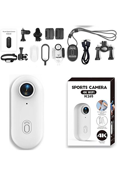 Generic 4K Body Camera (64GB) Magnetic & IPX4 Waterproof Mini Cam Audio & Video Recorder