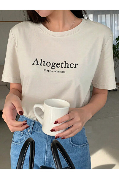 LAPS تي شيرت نسائي بيج Altogether كبير الحجم