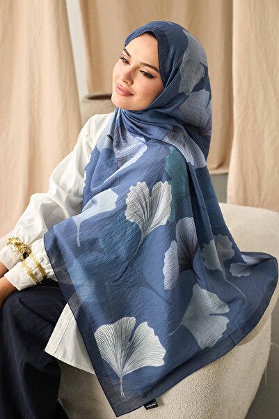 QASSA SHAL Modal Shal Frezya Dark Blue