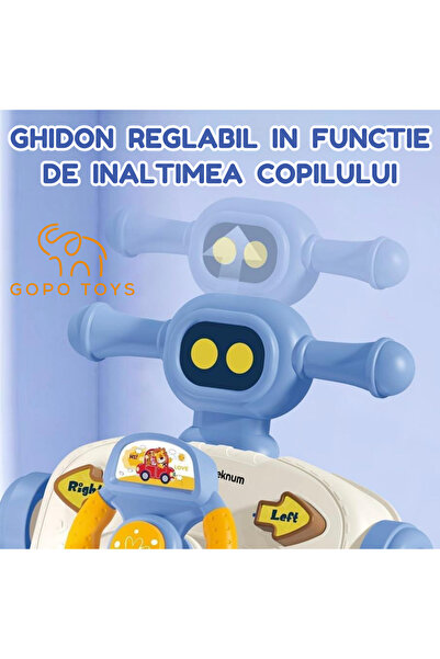 Gopo Toys Multifunctional Prewalker and Walker for Children - Blue