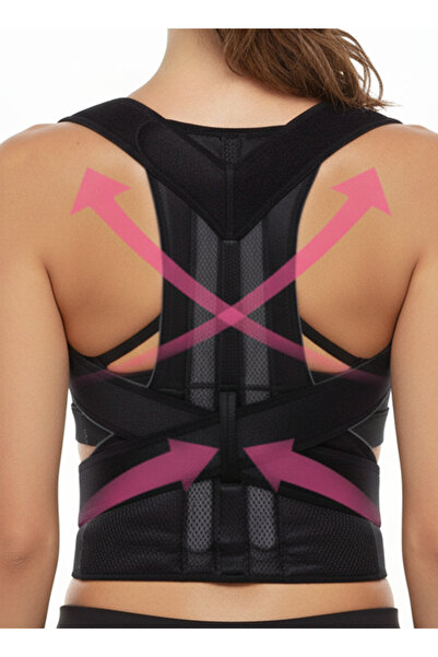 Shopynar Upright Posture Corset Back-waist Medical Underwire Women's-men's Anti-Hunchback Upright Posture Sports Corset