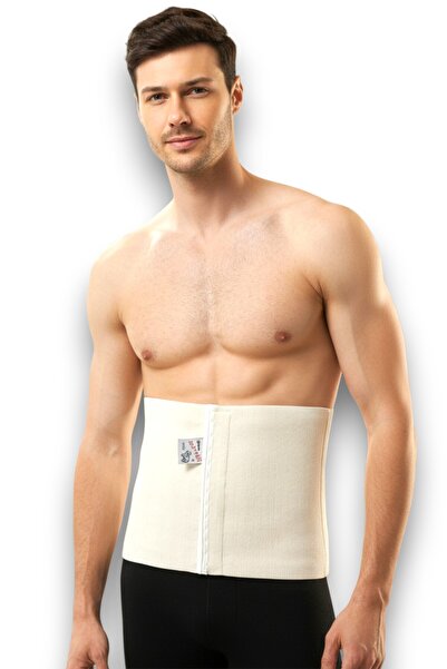 Fanilam Men's Velcro Waist Corset, Health Corset, Extra Thick Sporty Wool Waist Corset, Safyün