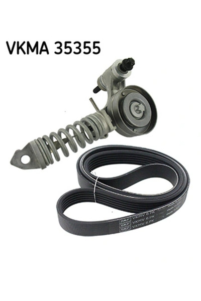 SKF Set Curea Transmisie Cu Caneluri Opel Adam/Astra J/Meriva B Microbus Vaux...