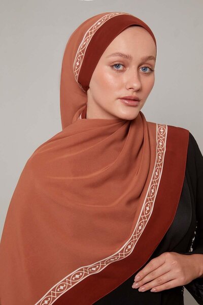 Levidor Tan Knitted Pattern Medina Silk