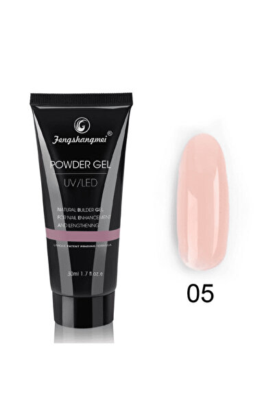 FSM Polygel pentru construcția unghiilor, 30ml, Gel UV/LED pentru modelare și extensie-05 Nude