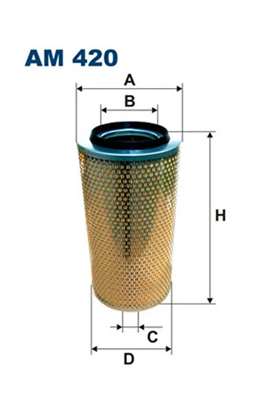 Filtron Air filter FENDT Favorite 1963-1993