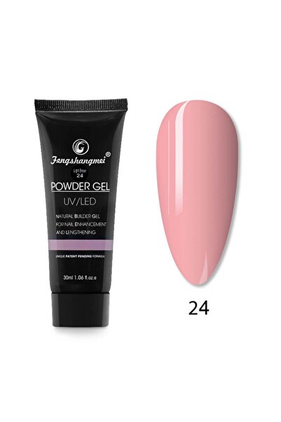 FSM Polygel pentru construcția unghiilor, 30ml, Gel UV/LED pentru modelare și extensie-24 Peony